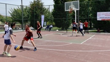 Kırşehir'de 3x3 Basketbol Gençlik Kupası bölge finalleri yapıldı
