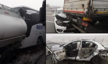 Kırşehir'deki 10 araçlık zincirleme kazada kahreden ayrıntı: 'En acı fotoğraf' ortaya