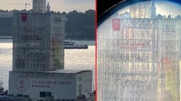 Kız Kulesi yıkıldı mı? İstanbul'un sembol yapısının son görüntüleri tartışma yarattı