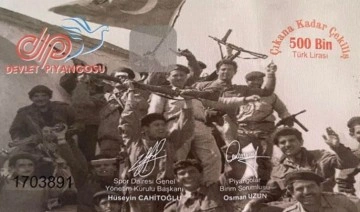 KKTC’de piyango skandalı: Mücahitlerin yerine Rum askerlerinin fotoğrafını kullandılar