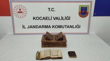 Kocaeli’de 14'üncü yüzyıla ait Kur’an-ı Kerim ele geçirildi