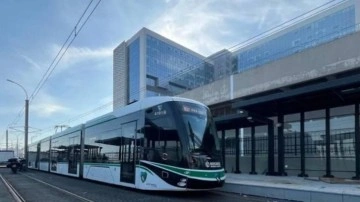 Kocaeli Şehir Hastanesi Tramvay Hattı'nda ilk test sürüşü