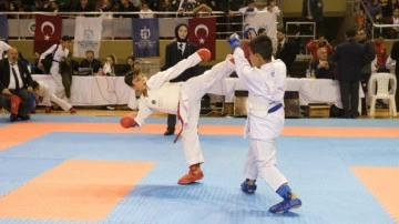 Kocaeli'de düzenlenen İllerarası Karate Ligi 1. Ayak müsabakaları düzenlendi