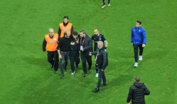 Kocaelispor-Sakaryaspor maçında sahaya atlayan taraftar özür diledi