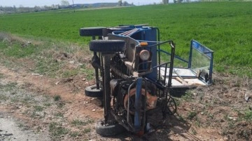 Konya’da feci kaza: Minibüs ile patpat çarpıştı!