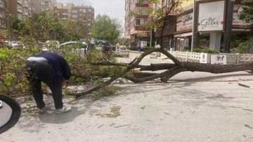 Konya’da fırtına etkili oluyor