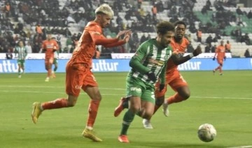 Konyaspor ile Alanyaspor 3 penaltılı maçta yenişemedi