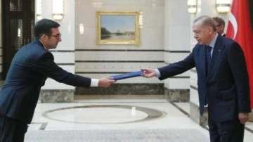 Kosova Büyükelçisi Vrenezi, Cumhurbaşkanı Erdoğan'a güven mektubu sundu