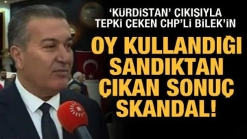 'Kürdistan' çıkışıyla gündeme gelen CHP'li Bilek'in HDP'ye oy verdiği ortay