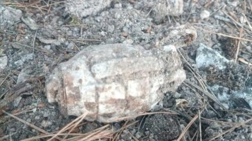 Kurtuluş Savaşı'ndan kalma patlamamış el bombası bulundu