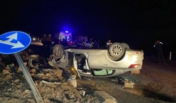 Kütahya'da 2 otomobil çarpıştı: 1 ölü, 2 yaralı
