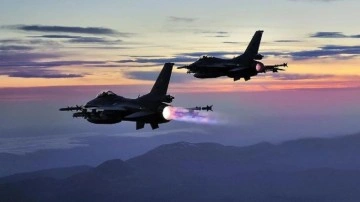 Kuzey Irak'a düzenlenen hava harekatında PKK'ya ait 13 hedef imha edildi