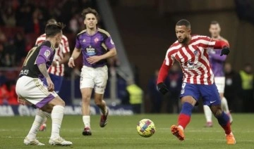 La Liga'da Atletico Madrid Real Valladolid'i 3 golle geçti