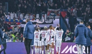 Ligue 1 lideri PSG, sahasında Olimpik Lyon'a yenildi