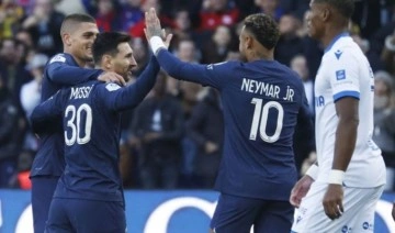 Ligue 1'de PSG, Auxerre'i 5 golle geçti