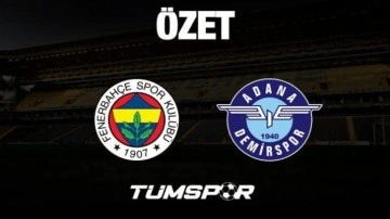 MAÇ ÖZETİ | Fenerbahçe 4-2 Adana Demirspor (Goller, Penaltılar, Kırmızı Kart, beIN Sports)