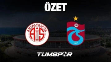 MAÇ ÖZETİ İZLE | Antalyaspor 5-2 Trabzonspor (Goller, Bardhi, Gökdeniz, Süper Lig)
