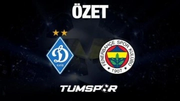 MAÇ ÖZETİ İZLE | Dinamo Kiev 0-0 Fenerbahçe