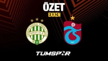 MAÇ ÖZETİ İZLE | Ferençvaroş 3-2 Trabzonspor (Goller, EXXEN, YouTube, UEFA Avrupa Ligi)