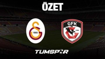 MAÇ ÖZETİ İZLE | Galatasaray 2-1 Gaziantep FK (Goller, Penaltı, Kırmızı Kart, Gomis, Seferovic)