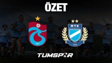 MAÇ ÖZETİ | Trabzonspor 2-1 MTK Budapeşte