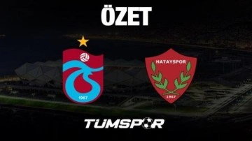 MAÇ SONUCU | Trabzonspor 1-0 Hatayspor (Süper Lig 2. Hafta)