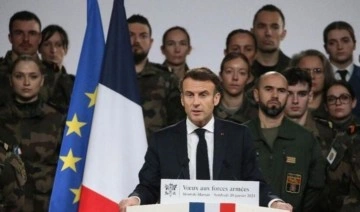 Macron'dan savunma bütçesine yükseltme: 400 milyar Euro