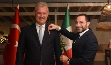 Mahmut Özgener’e İtalya Devlet Nişanı verildi