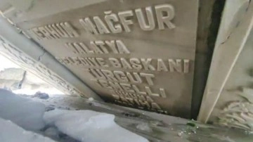Malatya'da deprem 250 yıllık tarihi mezarlığı da vurdu