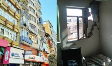 Malatya'da duvarları yıkılan binaya 'hasarsız' raporu verdiler!