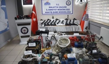 Malatya'da 'hırsızlık' çetesine operasyon: 12 gözaltı
