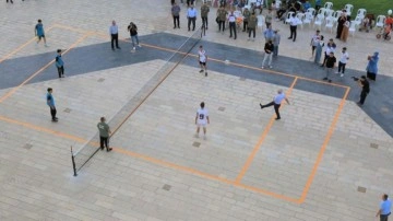 Malatya'da ilk resmi ayak tenisi turnuvası başladı