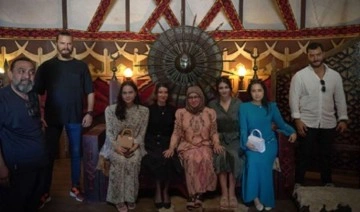 Malezya Kraliçesi Iskandariah, Bozdağ Film Platosu'nu ziyaret etti
