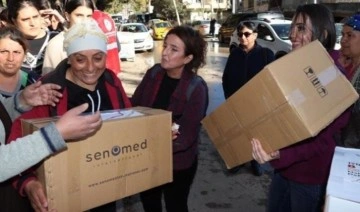 Maltepe Belediyesi Kadınlar Günü'nde deprem bölgesine gitti