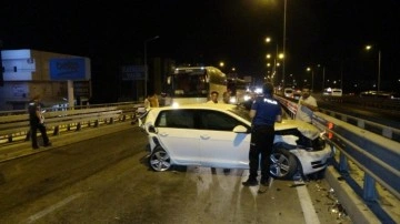 Manavgat zincirleme kaza: 3 kişi yaralandı!