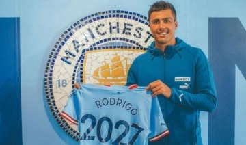 Manchester City, Rodri ile sözleşme imzaladı