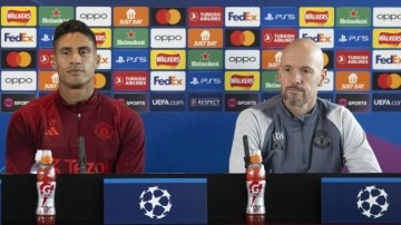 Manchester United-Galatasaray maçı öncesi Erik ten Hag ve Varane konuştu