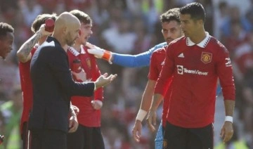 Manchester United'da Erik ten Hag'dan Cristiano Ronaldo yanıtı!
