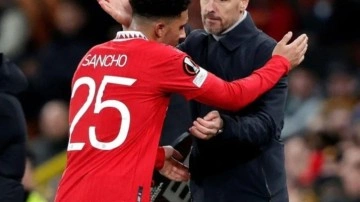 Manchester United'da Sancho krizi! Kadro dışı bırakıldı