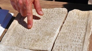Manisa'da bulunan 1800 yıllık yazıtın sırrı ortaya çıktı