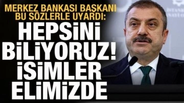 MB Başkanı Kavcıoğlu: Kredi çekip döviz alanı biliyoruz, hepsinin listesi var