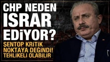 Meclis Başkanı Şentop'tan CHP'nin yasa ısrarına tepki: Kötü niyetli!