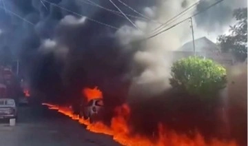 Meksika'da kaza yapan tanker kenti yaktı