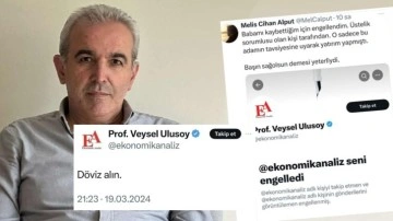 Melis Cihan Alput'tan ENAG kurucusu Veysel Ulusoy: Babam üzüntüden hayatını kaybetti