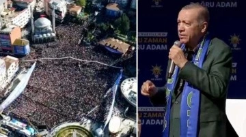 Memleketinde gördüğü manzara Erdoğan'ı mest etti: Bugün bir başka