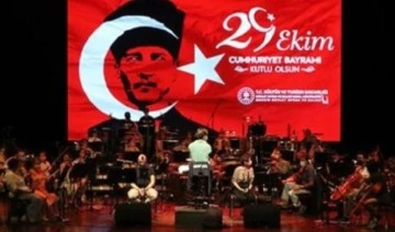 Mersin Devlet Opera ve Balesi Cumhuriyet Konseri verdi