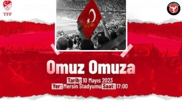Mersin'de dev etkinlik! TFF her futbolsever için bağış yapacak