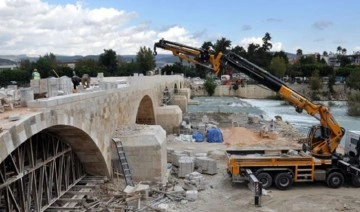 Mersin'deki Roma köprüsü restore ediliyor