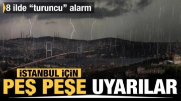 Meteorololji'den son dakika hava durumu açıklaması! AFAD'dan İstanbul için SMS'li uya