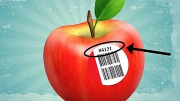 Meyve ve Sebzelerin Üzerindeki Etiketlerin Anlamları - Webtekno